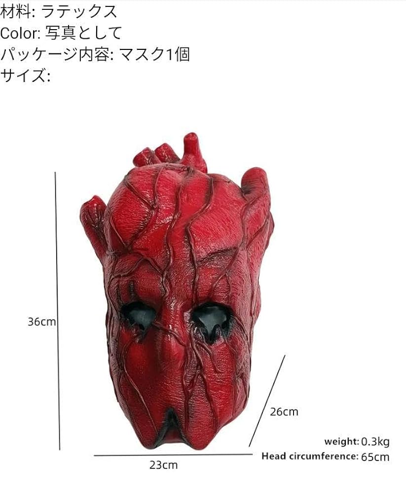 Amazon.co.jp: ドロヘドロ 心 マスク : おもちゃ